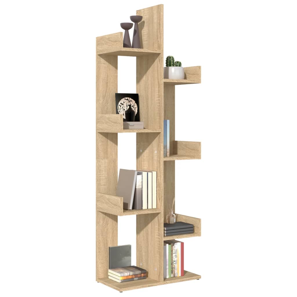 Libreria Rovere Sonoma 48x25,5x140 Cm In Truciolato