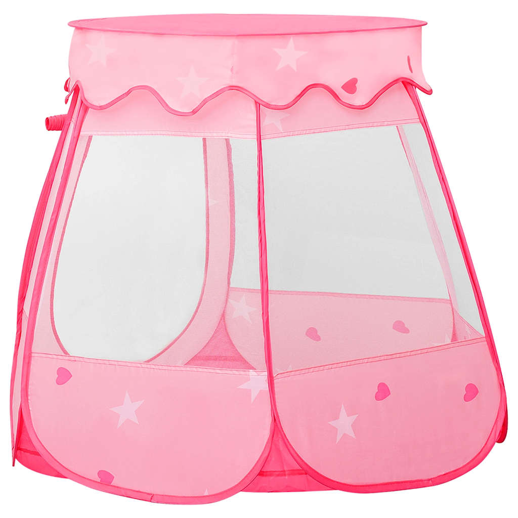 Tenda Da Gioco Per Bambini Rosa 102x102x82 cm - Image 6