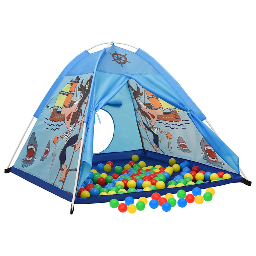 Tenda Da Gioco Per Bambini Blu 120x120x90 cm - Image 2