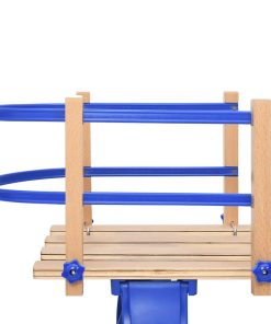 Schienale Per Slitta Blu In Compensato