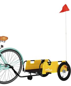 Rimorchio Da Bici Giallo Oxford E Ferro