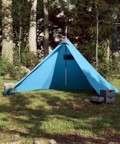 Tenda Familiare Tipi Per 7 Persone Blu Impermeabile