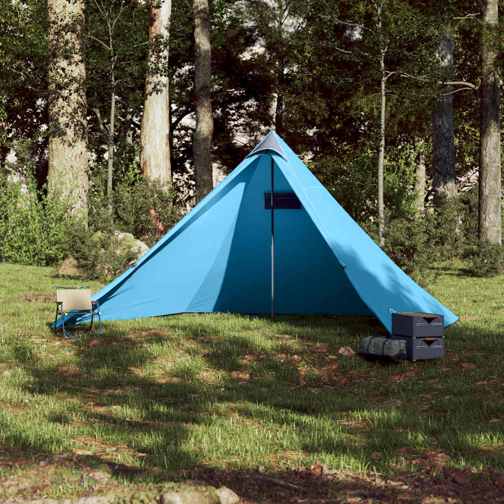Tenda Familiare Tipi Per 7 Persone Blu Impermeabile