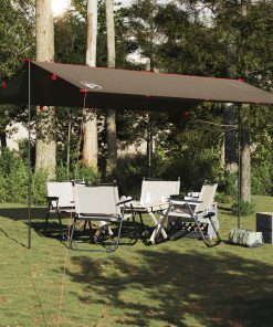 Telone Da Campeggio Marrone 506x306 Cm Impermeabile