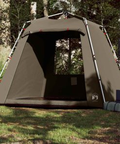 Tenda Da Pesca 4 Persone Verde Oliva A Rilascio Rapido