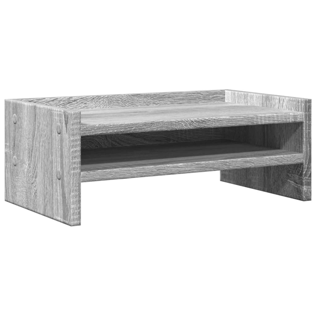 Supporto Per Monitor Grigio Sonoma 42x24x16 Cm In Truciolato