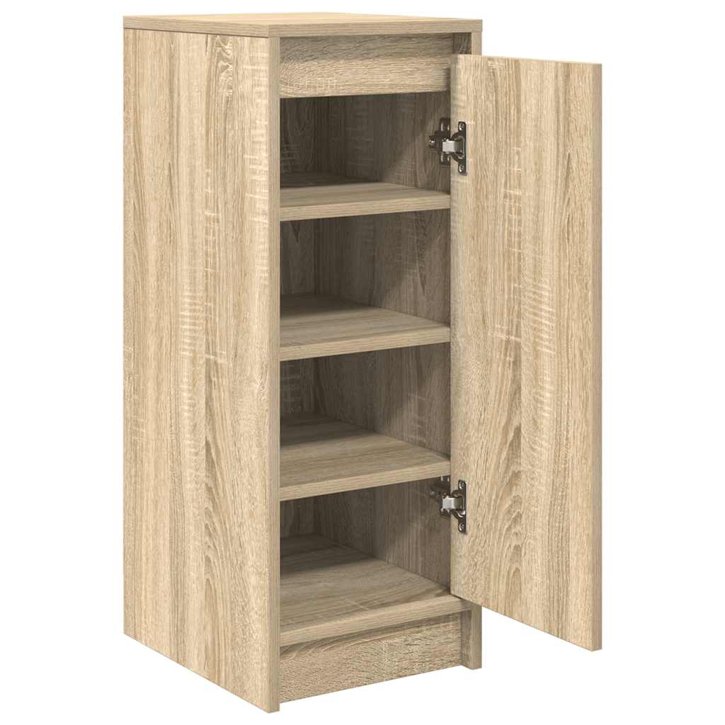 Scarpiera Rovere Sonoma 29,5x34x76 Cm In Legno Multistrato - Image 4