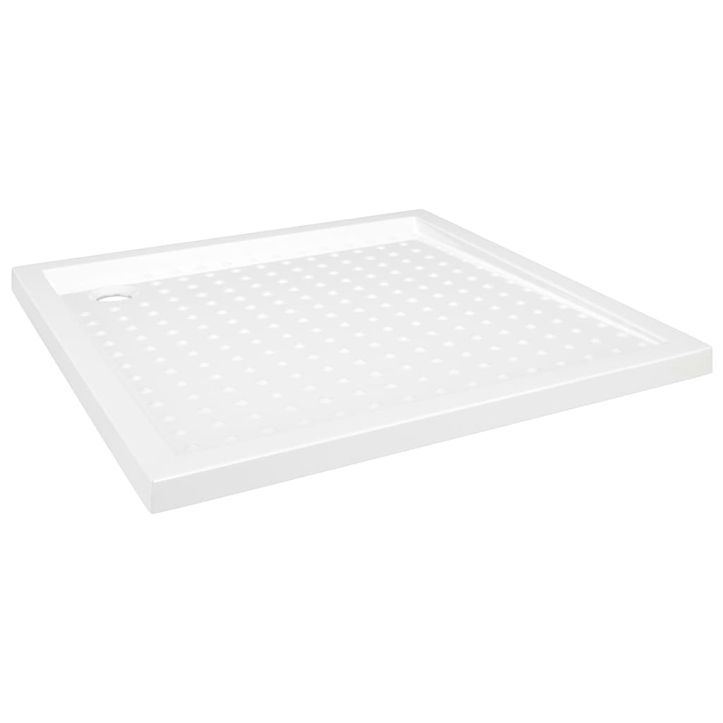 Piatto Doccia Con Superficie Puntinata Bianco 90x90x4 Cm In Abs - Image 2