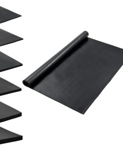 Tappetino Antiscivolo In Gomma 1,2x2 M 1 Mm Liscio