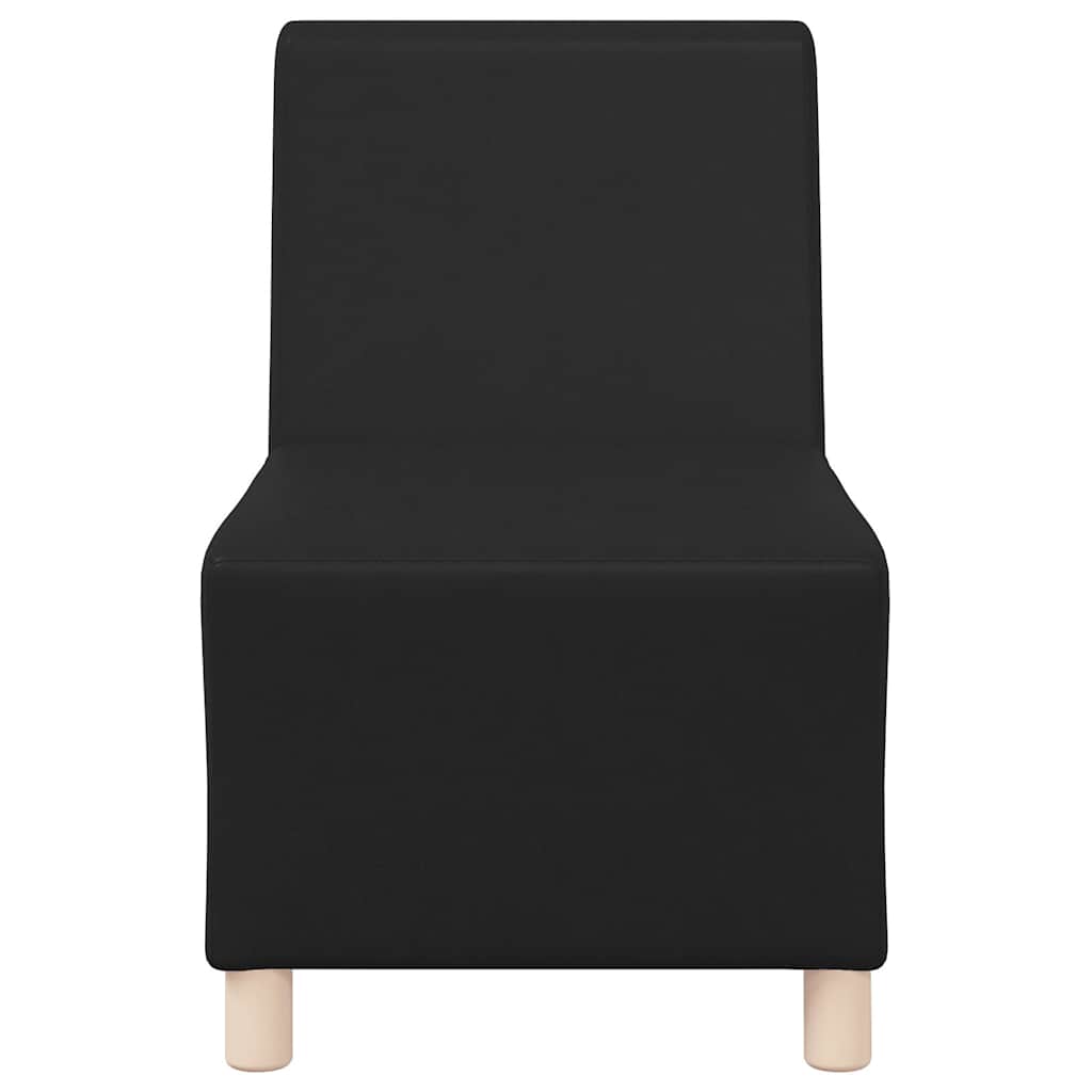 § Unità Di Divano Modulare Senza Braccioli § Nero 55 X 74 X 82 cm - Image 3