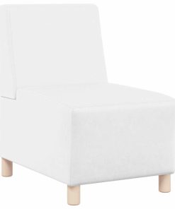 § Unità Di Divano Modulare Senza Braccioli § Bianco 55 X 74 X 82 cm