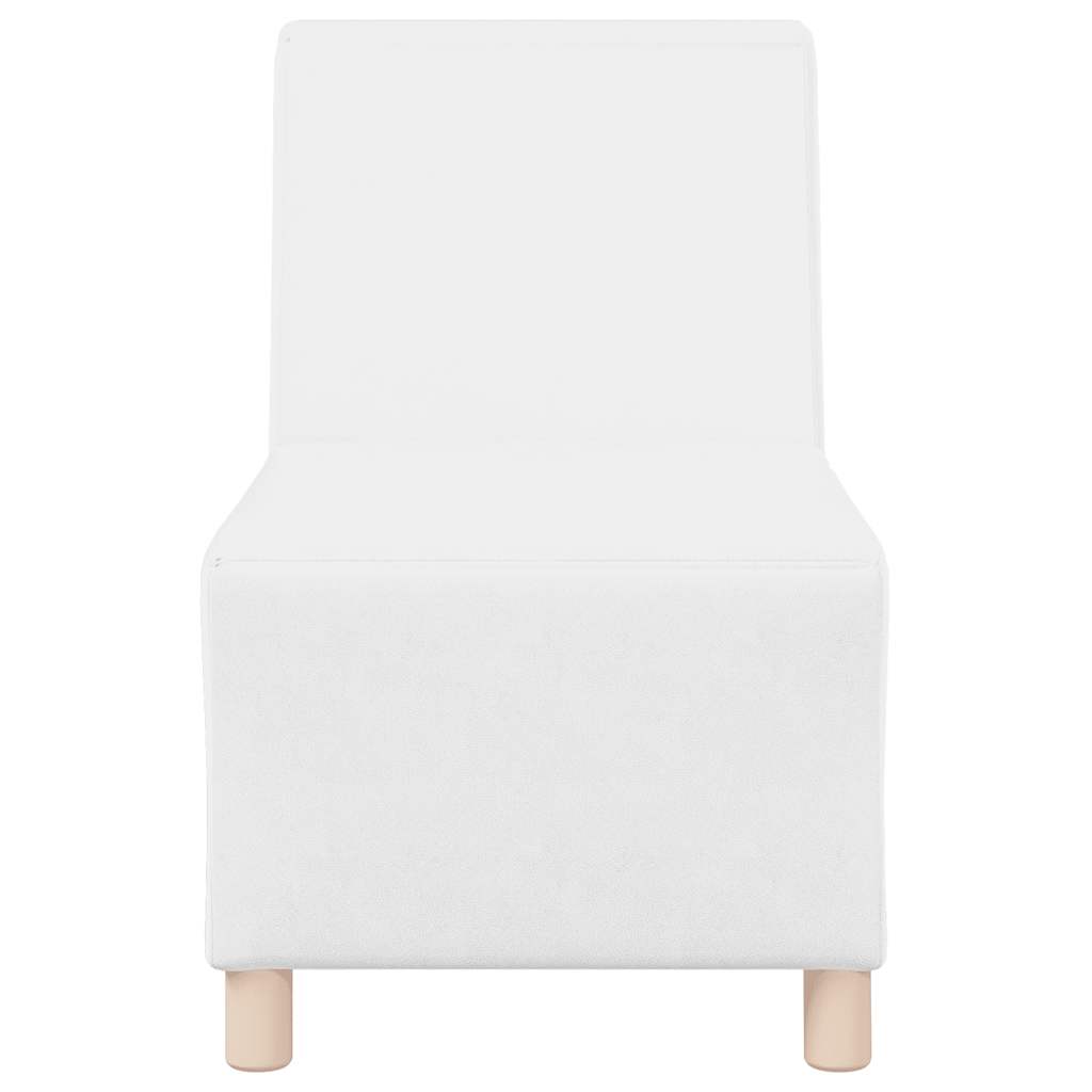 § Unità Di Divano Modulare Senza Braccioli § Bianco 55 X 74 X 82 cm - Image 5