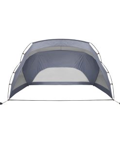 Tenda Da Spiaggia Grigia 274x178x170/148 Cm In Poliestere 185t