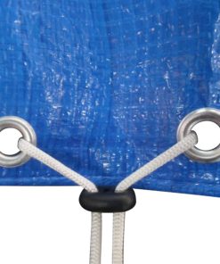 Coperture Per Piscina 2 Pz Pe Rettangolari 90 G/mq 400x207 cm