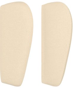 Testiera Ad Orecchio Crema 83 X 23 X 78/88 Cm In Tessuto