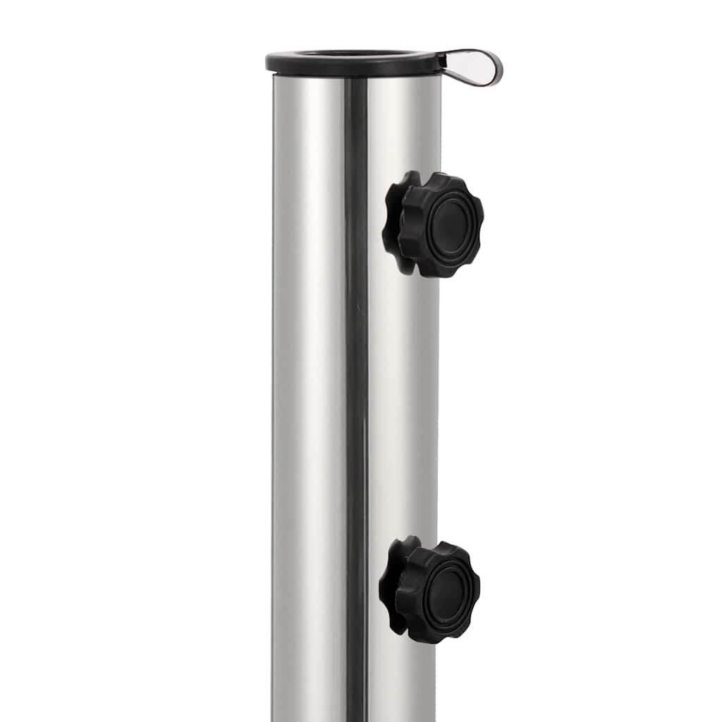 Base Per Parasole In Granito 30 Kg Quadrata Nera - Image 5