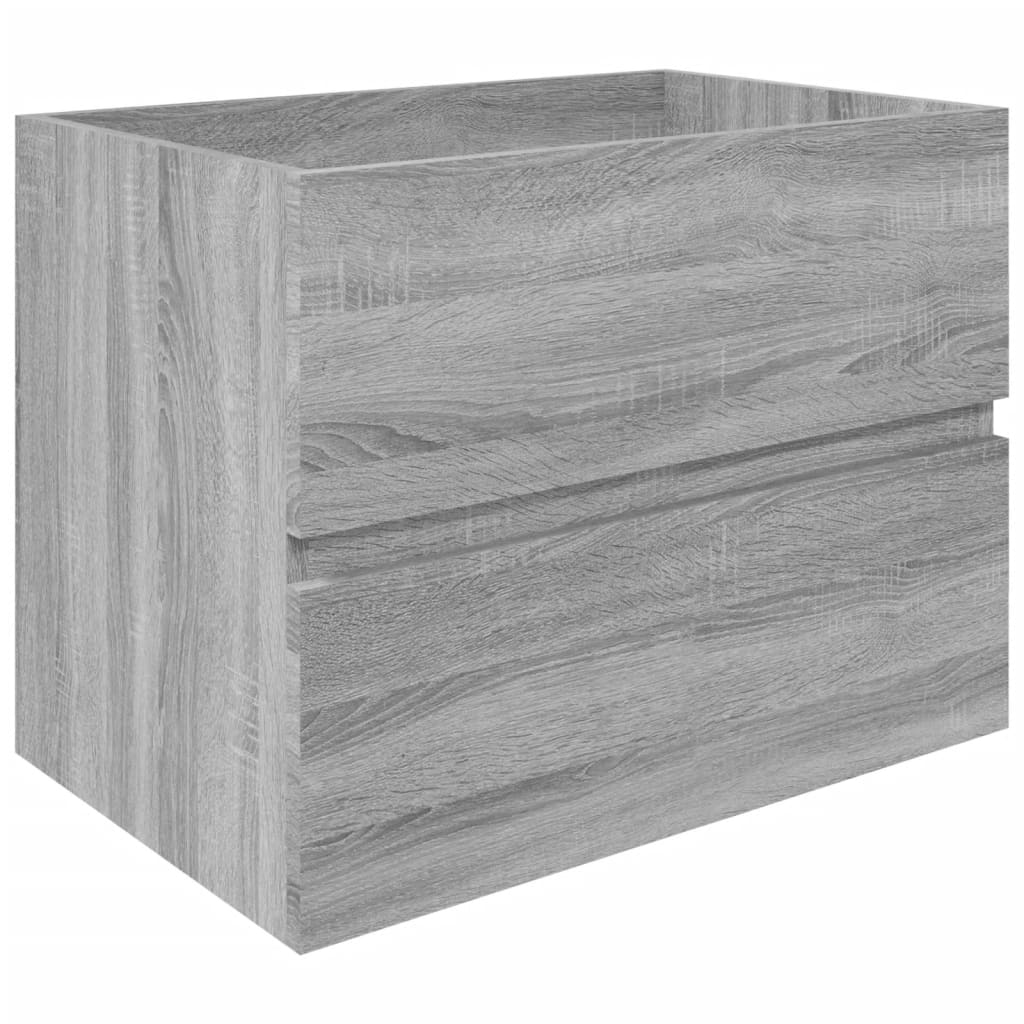 Mobile Lavabo Grigio Sonoma 60x38,5x45 Cm In Legno Multistrato - Image 4