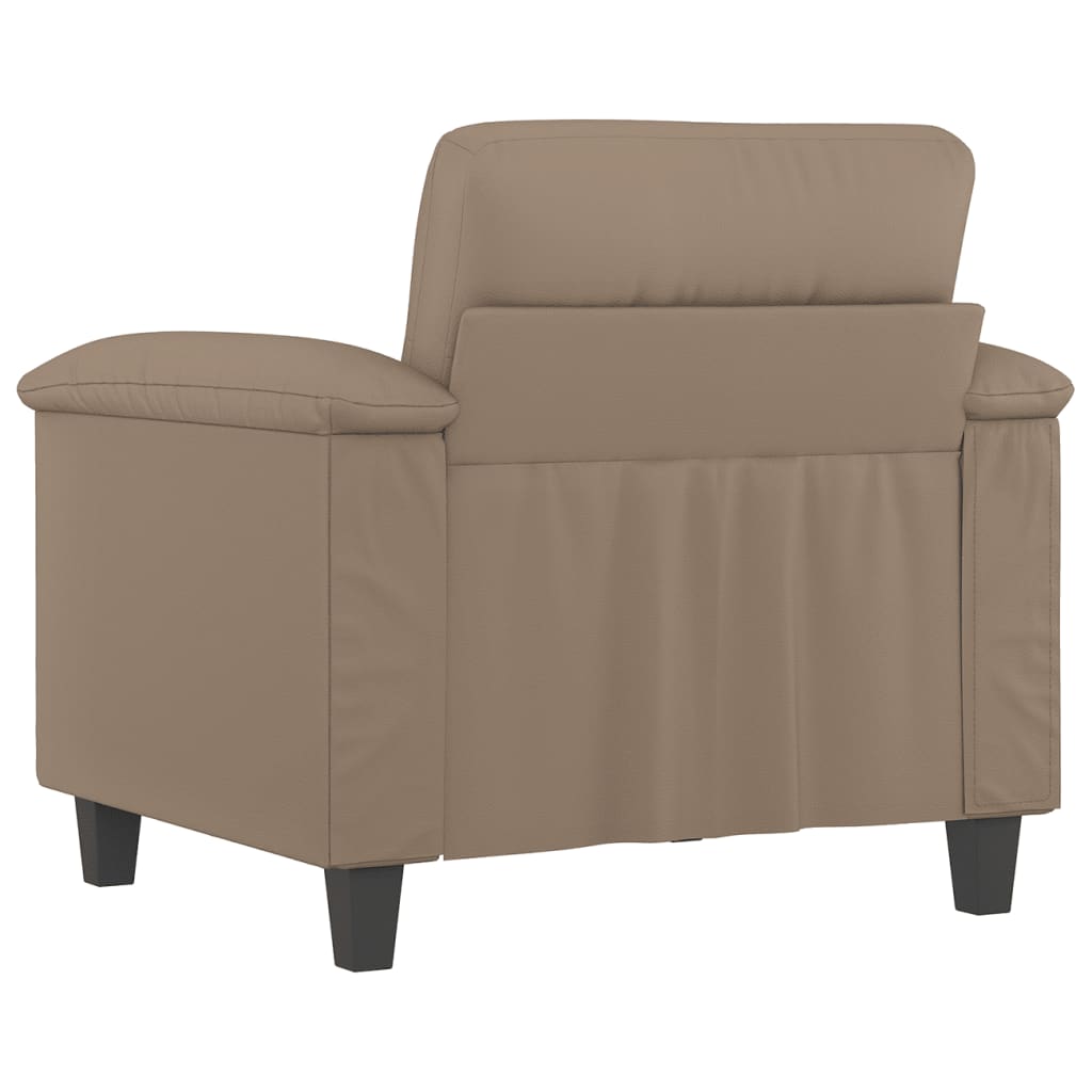 Poltrona Cappuccino 60 Cm In Similpelle - Image 4