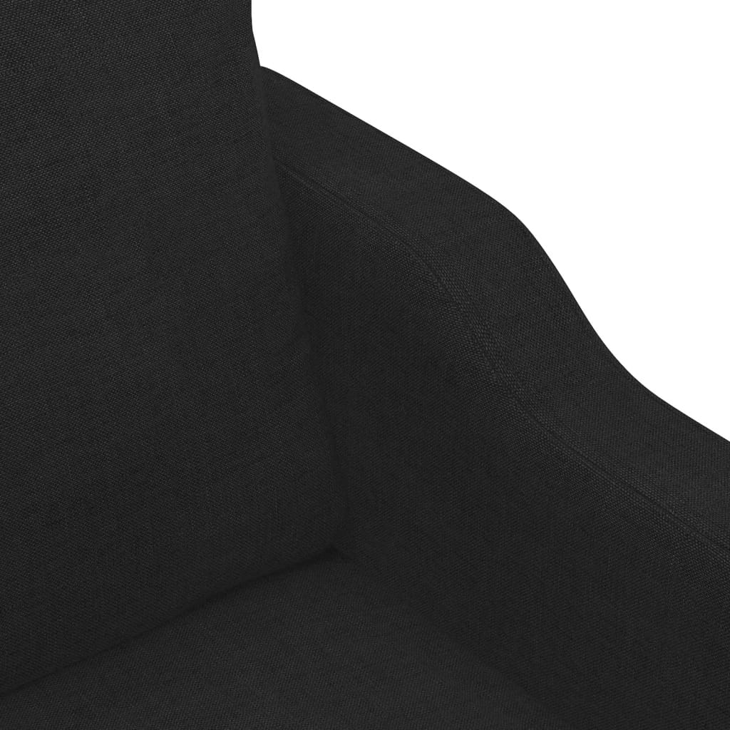 Poltrona Nera 60 Cm In Tessuto - Image 4