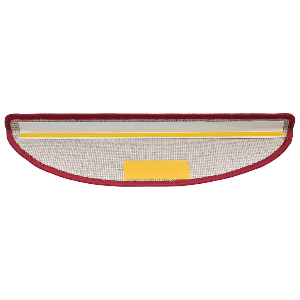 Tappetini Per Scale 30 Pz 56x17x3 Cm Rossi Semicircolari - Image 4