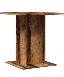 Tavolo Da Pranzo Legno Antico 80x80x75 Cm In Legno Multistrato