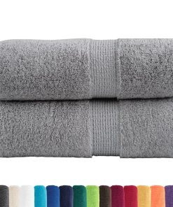 Asciugamani Premium Solund 2 Pz Grigio 30x30 Cm 600 G/m²