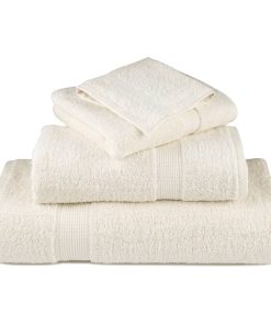 Asciugamani Premium Solund 10 Pz Crema 50x100 Cm 600 G/m²