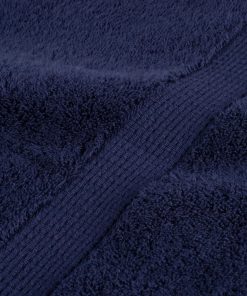 Set Asciugamani Solund 8 Pz Blu Navy 600 Gsm