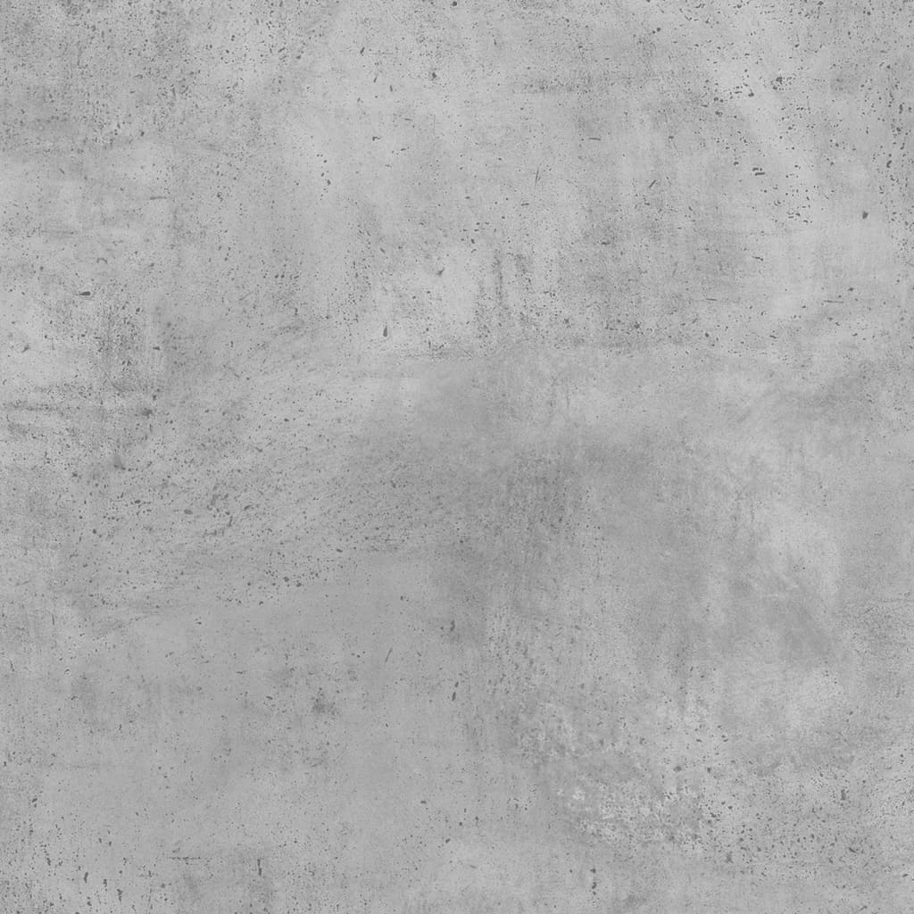 Comodino Con Gambe In Metallo Grigio Cemento 40x30x50 cm - Image 5