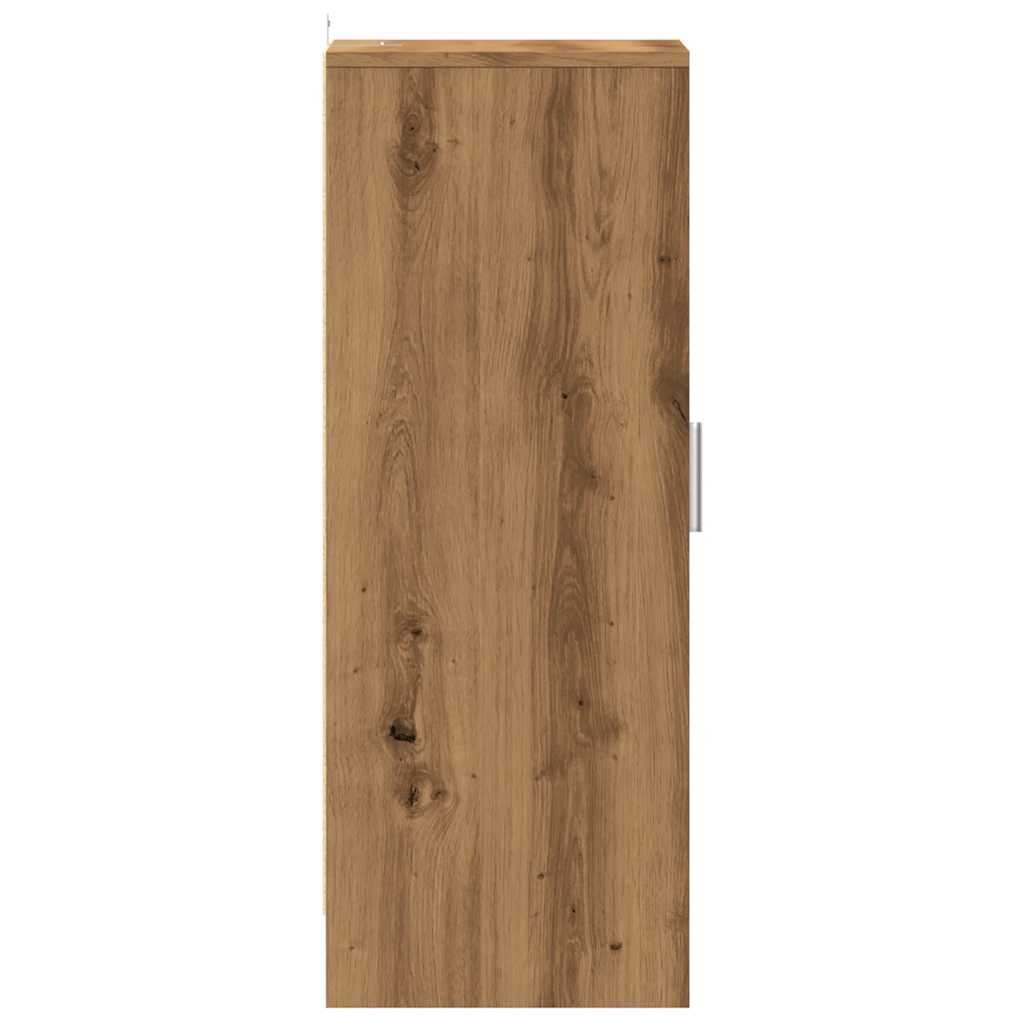 Scarpiera Rovere Artigianale 32x35x92 Cm In Legno Multistrato - Image 3