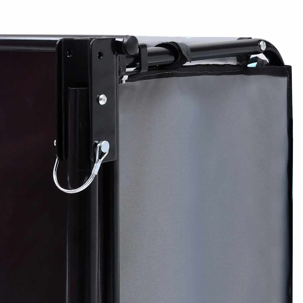 Rimorchio Da Bici Nero E Blu 65 kg - Image 4