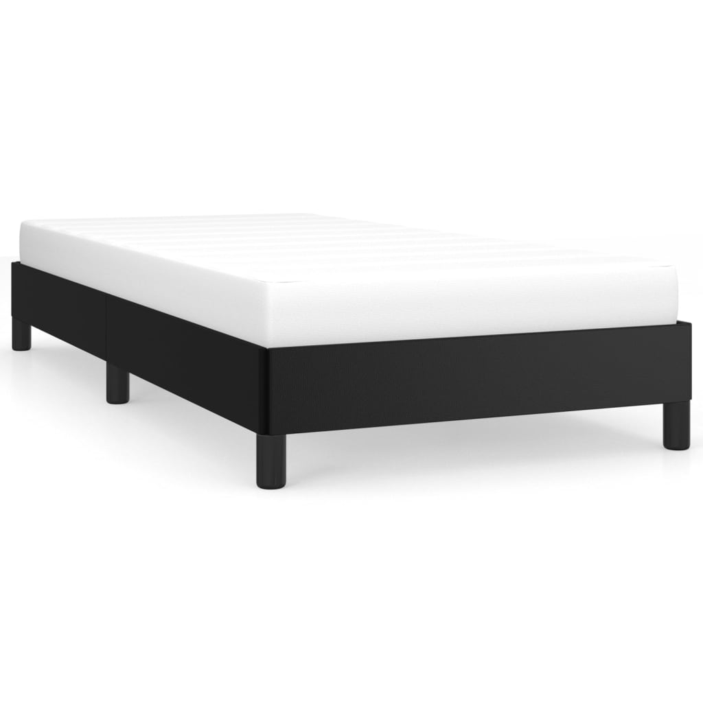 Giroletto Nero 90x200 Cm In Similpelle