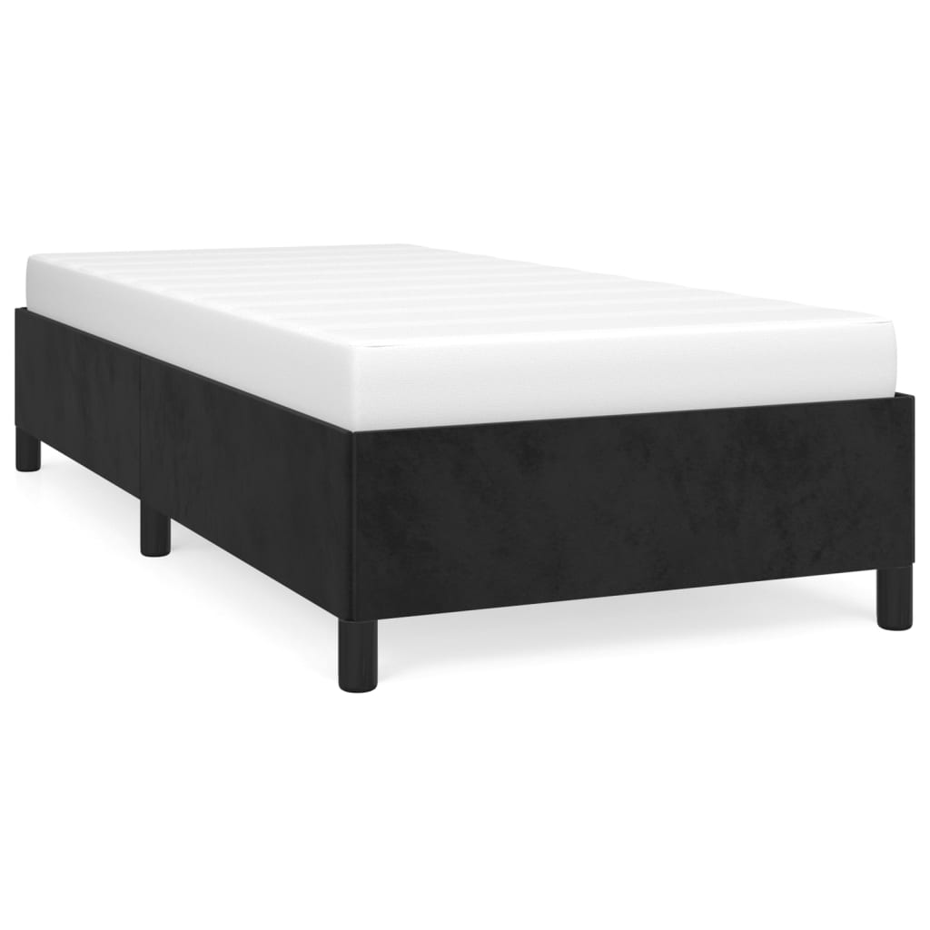 Giroletto Nero 80x200 Cm In Velluto
