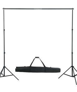 Kit Per Studio Fotografico Con Set Di Luci E Fondale