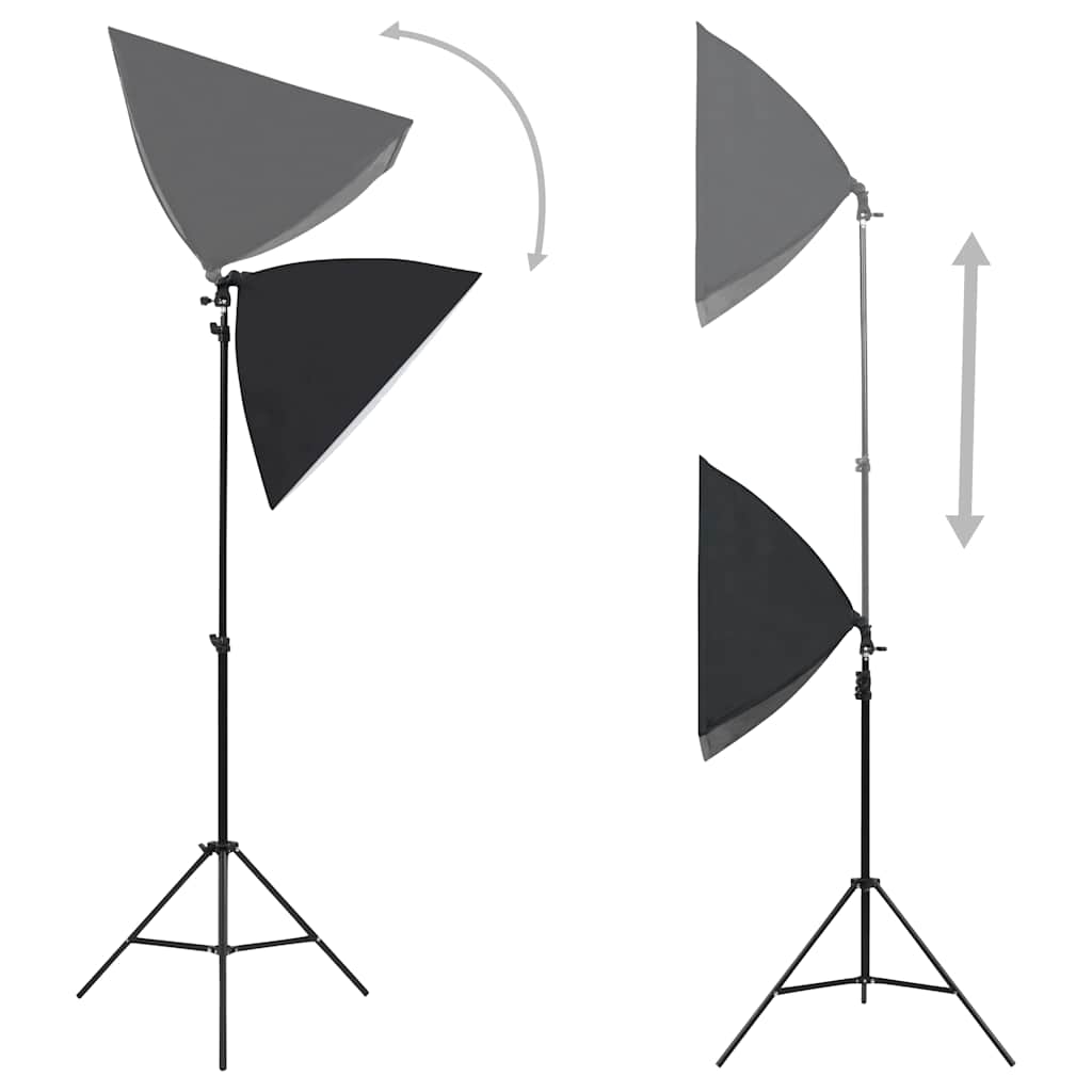 Kit Per Studio Fotografico Con Set Luci, Fondale E Riflettore - Image 4
