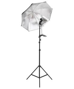 Kit Per Studio Fotografico Con Set Di Luci E Fondale
