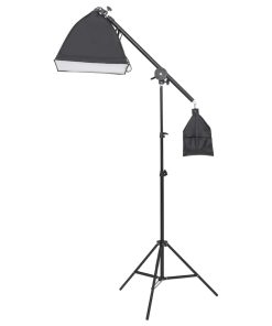 Kit Per Studio Fotografico Con Set Di Luci E Fondale