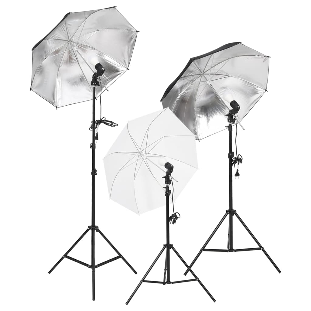 Kit Per Studio Fotografico Con Set Luci, Fondale E Riflettore - Image 3
