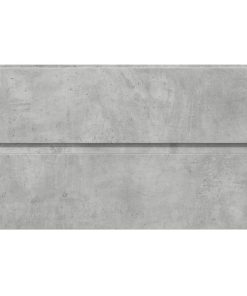 Mobile Pensile Da Bagno Grigio Cemento 80x38,5x45 Cm Truciolato