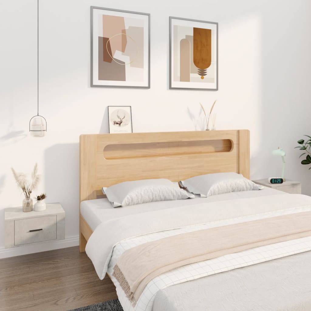 Comodini A Muro 2 Pz Grigio Cemento 50x36x25 cm