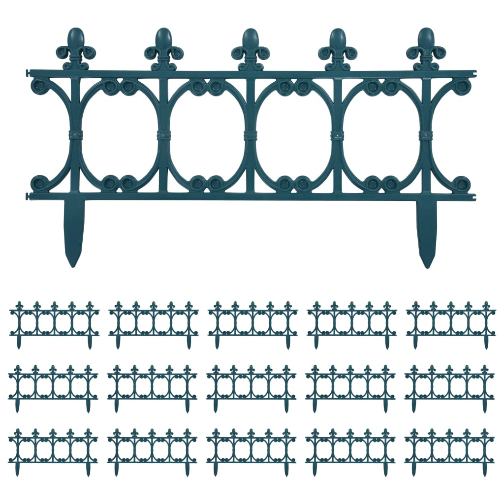 Bordature Per Prato 16 Pz Verde 10 M In pp - Image 4