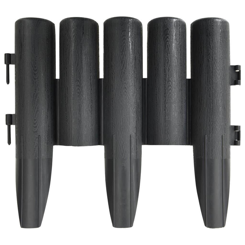 Bordature Per Prato 36 Pz Antracite 10 M In pp