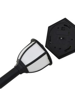 Lampade Solari Da Esterno 6 Pz Led Nere