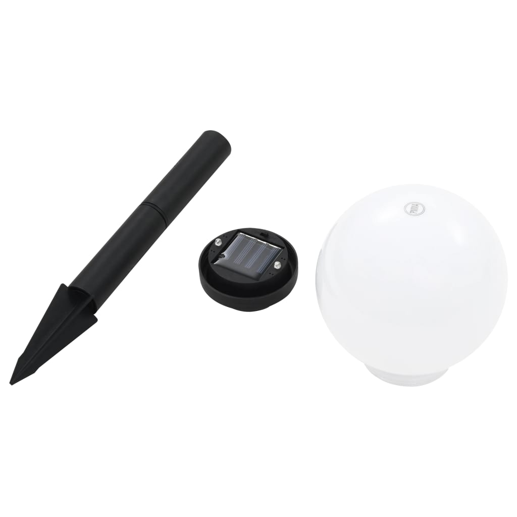 Lampade Solari Da Esterni Sferiche 4pz Led Rgb 15cm - Image 5