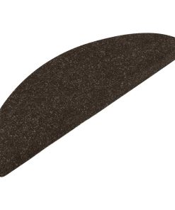 Tappetini Autoadesivi Per Scale 30 Pz Antracite 56x17x3 cm