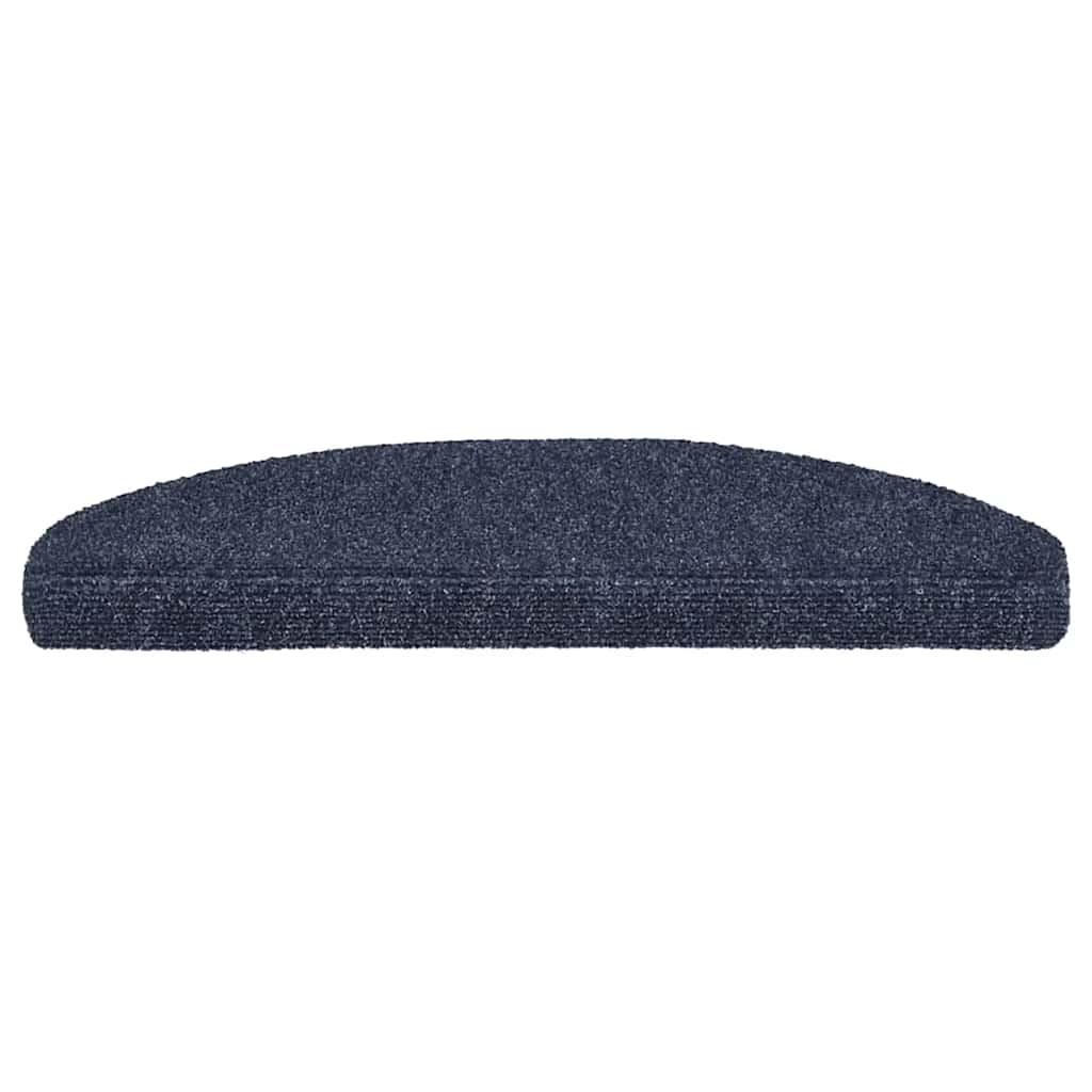 Tappetini Per Scale Autoadesivi 5 Pz 65x21x4 Cm Blu Semicircolari Grandi - Image 5