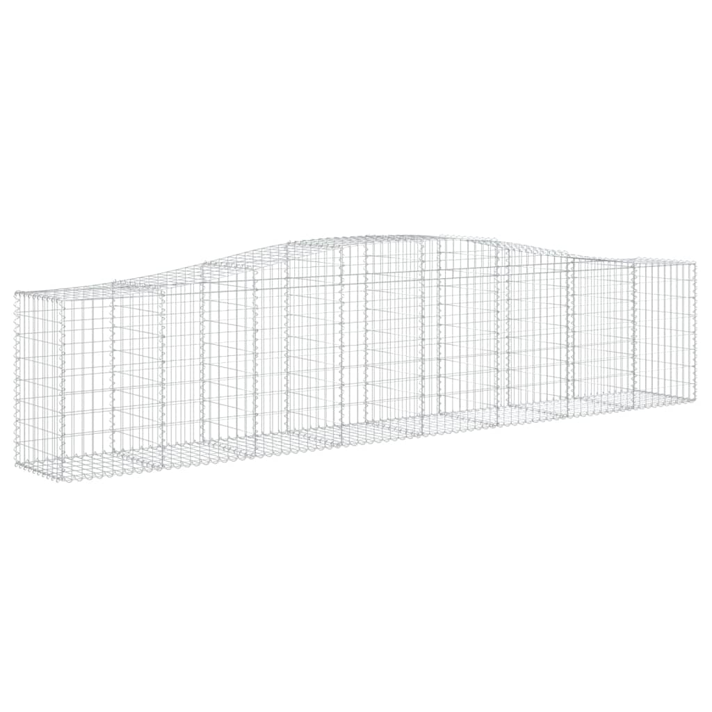 Cesti Gabbioni Ad Arco 20 Pz 400x50x80/100 Cm Ferro Zincato - Image 3