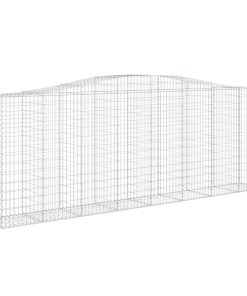 Cesti Gabbioni Ad Arco 3 Pz 400x50x140/160 Cm Ferro Zincato