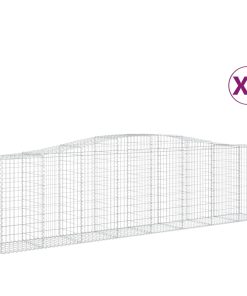 Cesti Gabbioni Ad Arco 3 Pz 400x50x100/120 Cm Ferro Zincato
