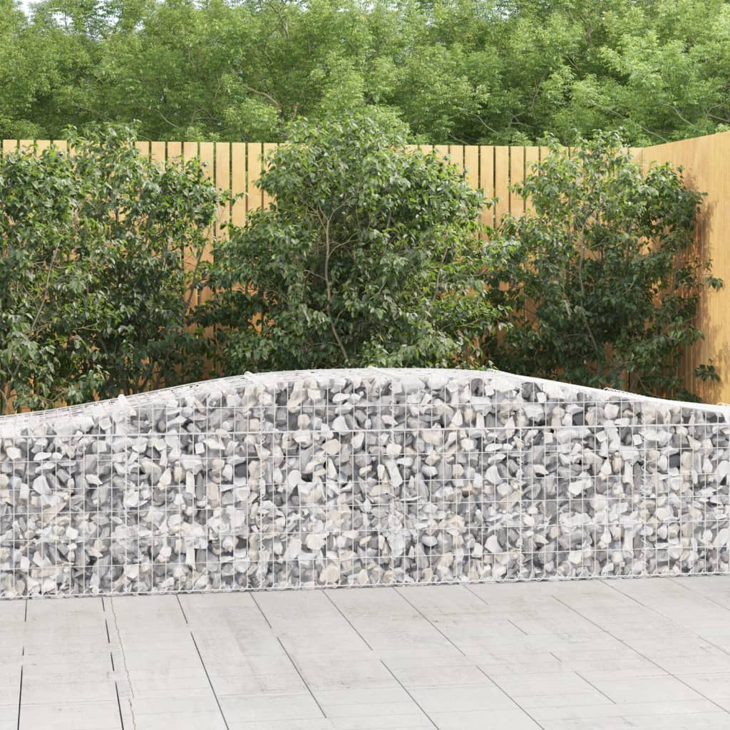 Cesti Gabbioni Ad Arco 4 Pz 400x50x60/80 Cm Ferro Zincato - Image 4